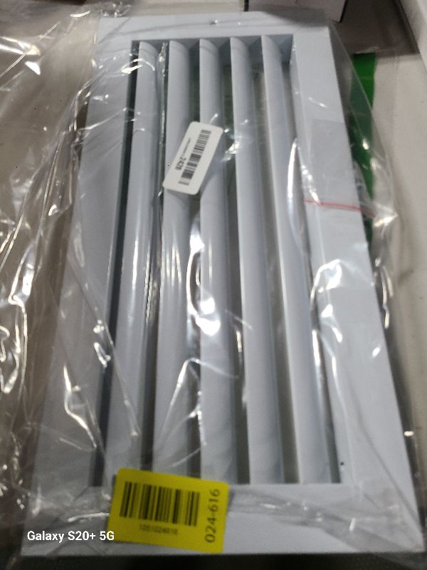 Photo 1 of 14x6 Inch (Duct Opening) Air Return Vent Cover Decorative – Premium Aluminum AC Vent Cover for Ceiling & Wall, Rustproof Grille, Ideal for Home HVAC Grille, Durable & Easy to Install by ACLAMINAIRE