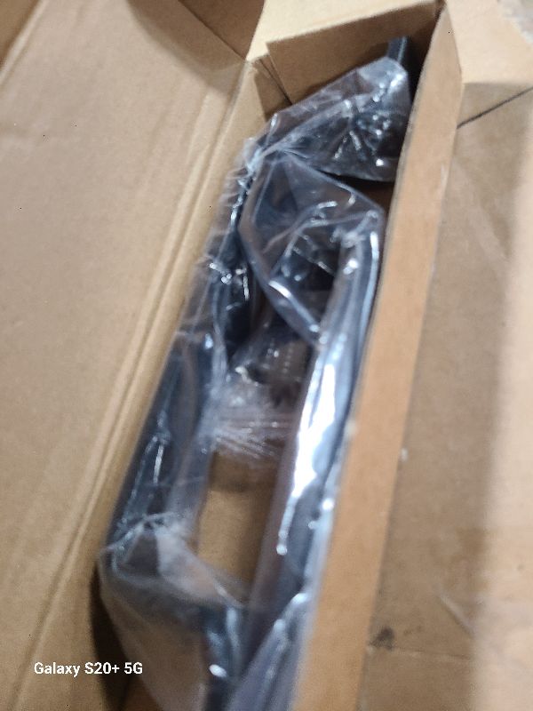 Photo 1 of 2 Pcs Sliding Barn Door Handles 7.3",Heavy Duty Garage Door Pull Handles,Rustic Design Black Gate Handles Hardware for Sliding Barn Garages Closet Sheds Drawer Doors Gate