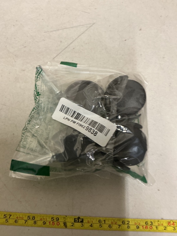 Photo 1 of 4-Pack Caster Wheels Compatible with Shop Vac Vacuum Cleaner, Durable and Easy to Install for Enhanced Mobility and Stability