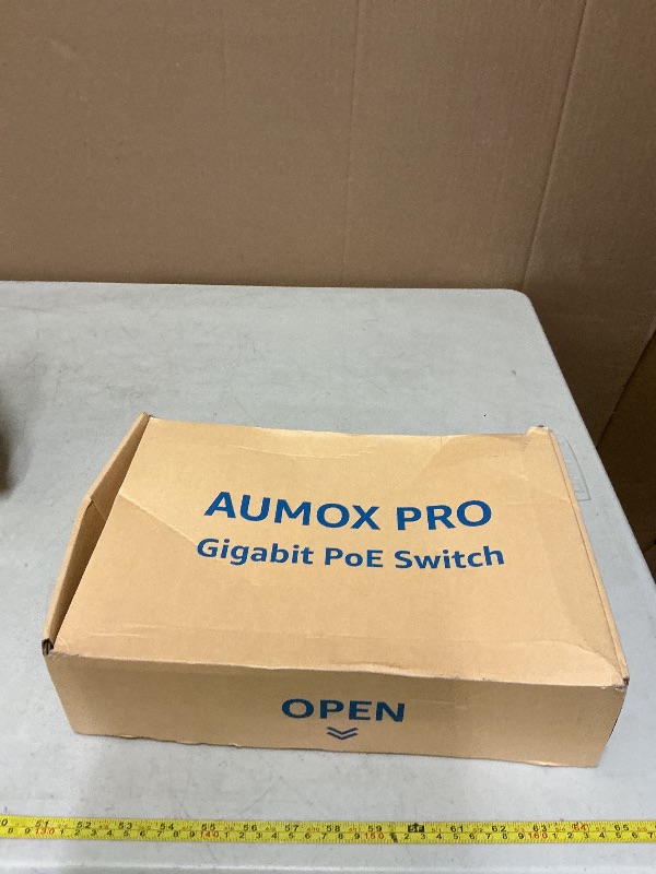 Photo 1 of 16 Port Gigabit PoE Switch,AUMOX PRO SG518P 18 Ethernet Unmanaged PoE with 2 Gigabit Uplink 250W,Plug and Play,Sturdy Metal Desktop, Wall Mount or Rackmount Network Switch, 802.3af/at Compliant