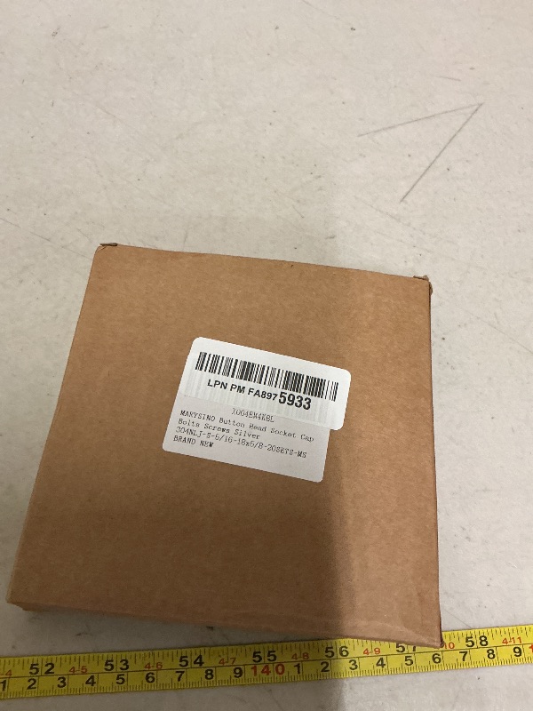 Photo 1 of (20 Sets) 5/16 Bolt, 5/16 x 5/8 Button Head Socket Cap Bolts Screws, 304 Stainless Steel Nut and Bolt Assortment Kit, Fully Threaded 5/16-18 Bolt by Marysino