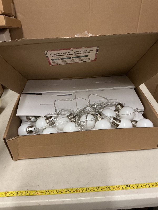 Photo 1 of 4FT Marquee Light Up Numbers 3,Party Decoration Large Marquee Light Up Letters with Weighted Water Bag,Pre-cut Foam Board Set Can Be Used for Birthdays,Weddings,Baby Anniversaries