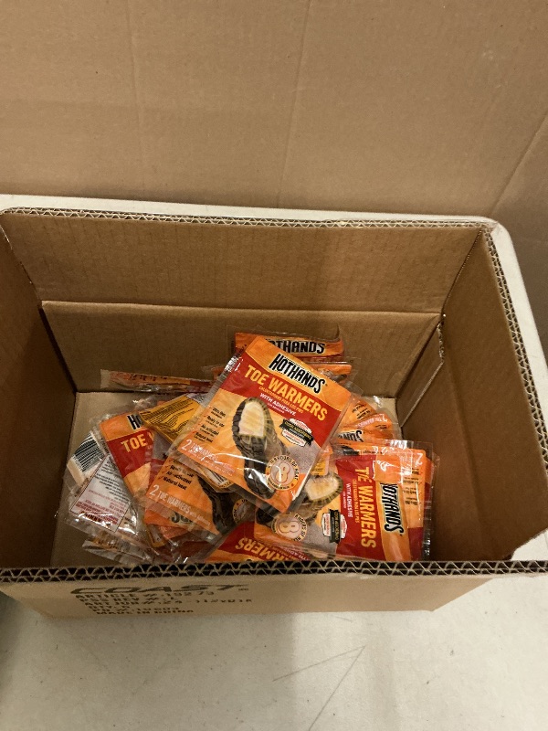 Photo 1 of 29 pack. Hot Hands Toe Warmers, with Adhesive - 2 toe warmers