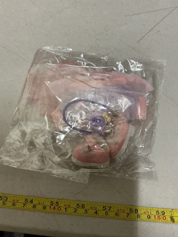 Photo 1 of 17cm Doll Clothes Set (Doll Not Included) Stylish Kawaii Pink Outfit Set 5 Pieces Chic Fashion with Stylish Accessories for Mini Dolls