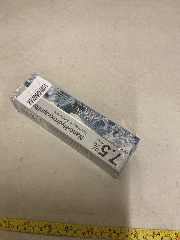 Photo 1 of 7.5% Hydroxyapatite Toothpaste, Fluoride-Free, Natural Peppermint, Promote Tooth remineralization, Protect Tooth Enamel, Reduce Teeth Sensitivity 1pcs