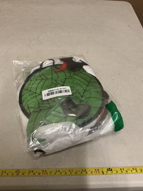 Photo 1 of 3 Pack Hanging Ghosts Halloween Decorations Outdoor, 23.6" Glowing Halloween Ghosts with Witch Hat, DIY Expressions Light up Ghost Kit for Yard Patio Garden Tree Outside