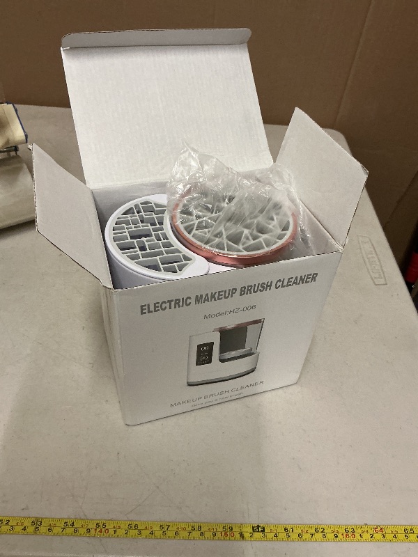 Photo 1 of 3 IN 1 Electric Makeup Brush Cleaner Machine With Makeup Brush Dryer-Holder-Portable Automatic USB Cosmetic Brushes Cleaner Tool for All Size Beauty Makeup Brush Set,Contour, Eyeshadow, Blush Brush