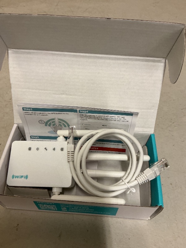 Photo 1 of 2025 WiFi Extender Signal Booster for Home & Outdoor - 5X Faster Internet Booster with Ethernet Port, Covers 10,000+ Sq.Ft House & Yard | Long Range Wireless Repeater Amplifier, Works with Any Router