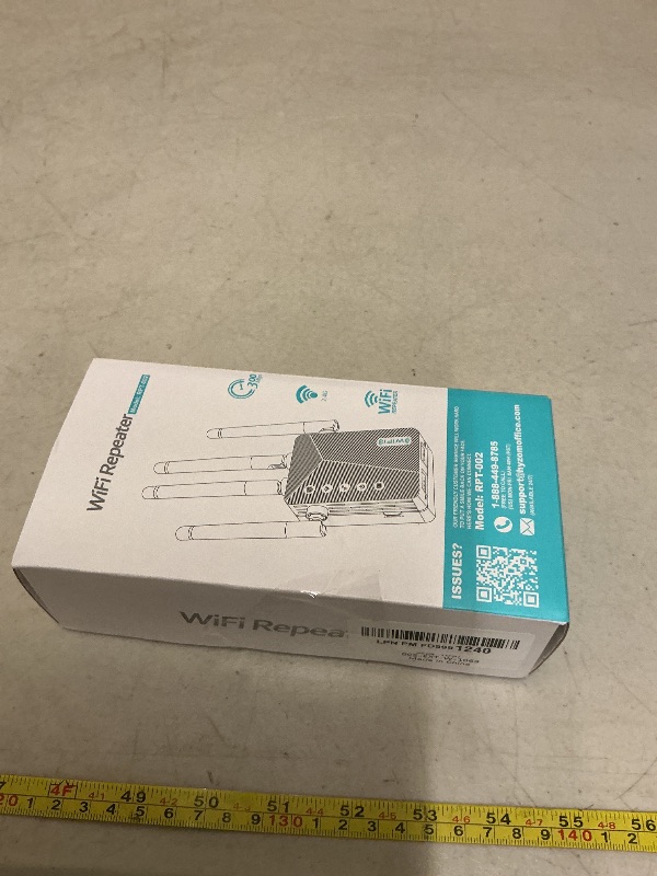 Photo 1 of 2025 WiFi Extender Signal Booster for Home & Outdoor - 5X Faster Internet Booster with Ethernet Port, Covers 10,000+ Sq.Ft House & Yard | Long Range Wireless Repeater Amplifier, Works with Any Router