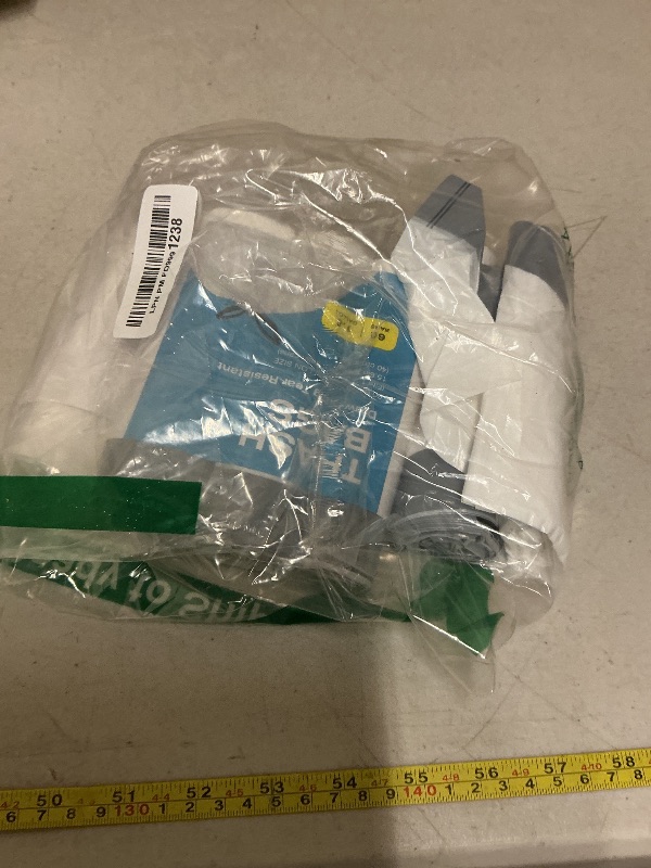 Photo 1 of 1.6 Gallon Mini Drawstring Trash Bags, Small Garbage Bags by KSSKSS, Code a fit 4.5-8 Liter, 1.2-2 Gal, White Trash Bin Liners for Home Office Kitchen Bathroom Bedroom