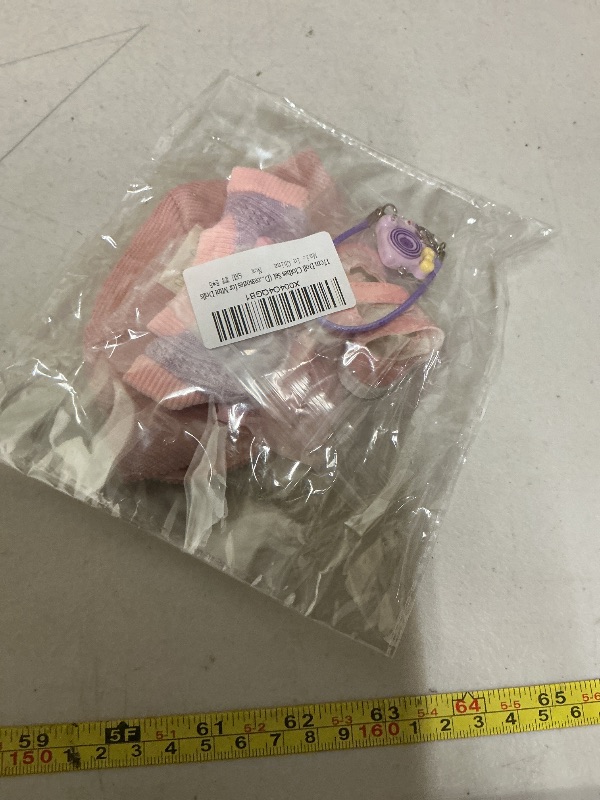 Photo 1 of 17cm Doll Clothes Set (Doll Not Included) Stylish Kawaii Pink Outfit Set 5 Pieces Chic Fashion with Stylish Accessories for Mini Dolls