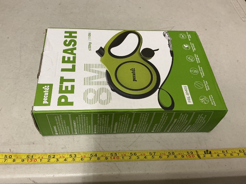 Photo 1 of 26ft Retractable Dog Leash, Heavy Duty Retractable Pet Leash with Poop Bag Holder, Anti-Slip Soft Grip, Reflective Dog Leashes for Medium Dogs Large Dogs 33lbs-120lbs(Black)