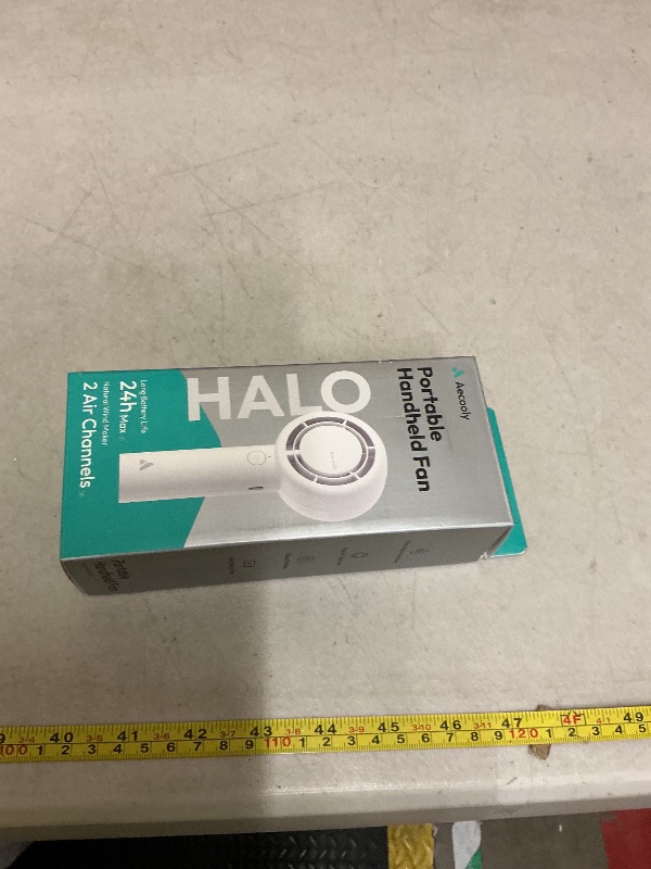 Photo 1 of Aecooly Portable Handheld Turbo Fan [24H Max Cooling Time], 5 Speeds USB Rechargeable Mini Personal Battery Operated Small Pocket Cooling Fan GIfts for Women, Travel, Home, Office, Beach, Lash -Beige