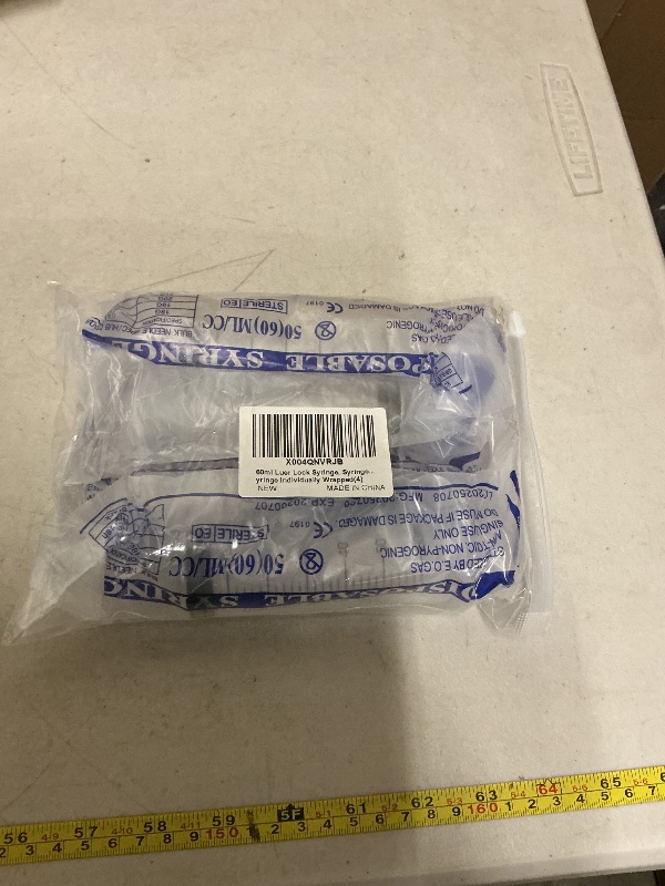 Photo 1 of 3ml Syringe with 25G 1 inch Needle, 3ml Luer Lock Syringe, Needles for Injections, Individual Package, Pack of 50