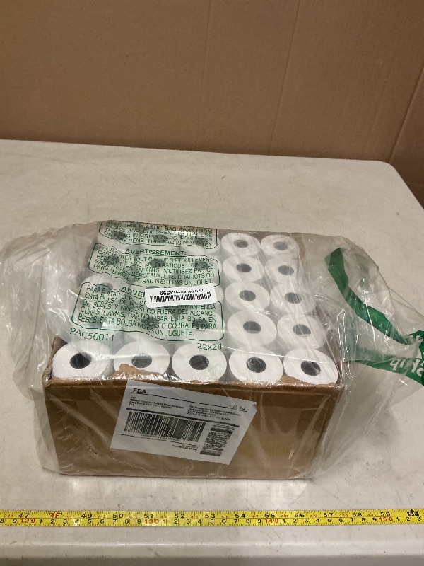 Photo 1 of (50 Rolls) 2 1/4 x 85 Thermal Paper Rolls, BPA Free Thermal Receipt Paper Rolls, 2.25 inch Wide and 85 ft Long Per Thermal Paper Receipt Roll