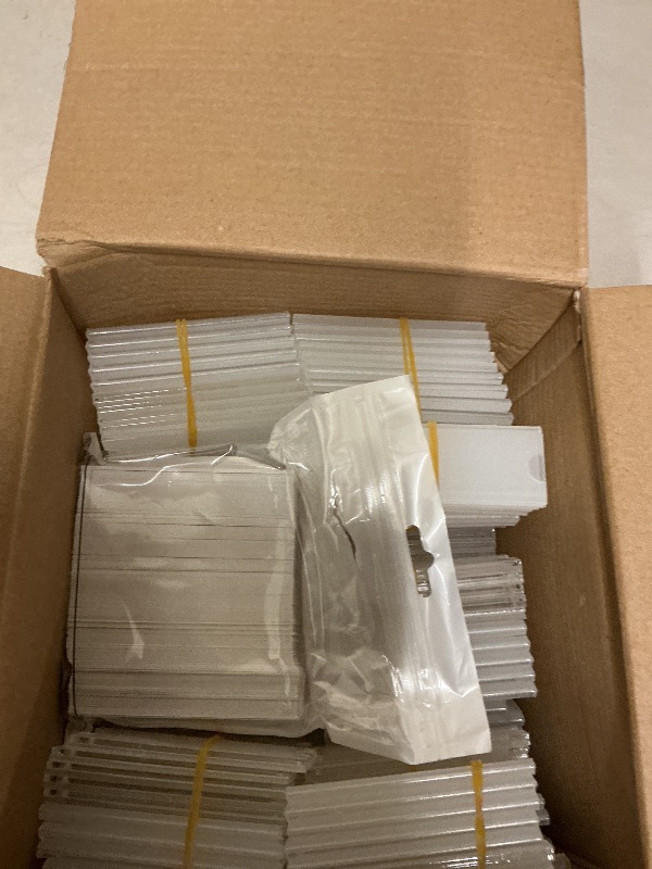 Photo 1 of 240 Pack Name Badge Magnets Kit Acrylic Magnetic Name Tag Holders with Blank Printable Paper Inserts 3 Magnets Clear Adhesive ID Holder for Business Events School Office