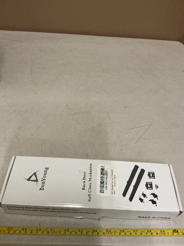 Photo 1 of 2PCS Lightweight Barn Door Soft Close Mechanism Spring Buffer Damper Upgarded Hole-Free Version Fit for Weight 33-77 Pounds Adjustable Barn-Door Stoppers (Upgraded Soft Close with Actuator Spacers)