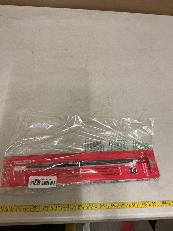 Photo 1 of 12" Magnetic Screwdriver Bit Holder Set, 1/4 Inch Hex Shank Quick Release Extension Adapter, Super Straight Durable CR-V Steel, Universal Fit for Impact Driver Bits