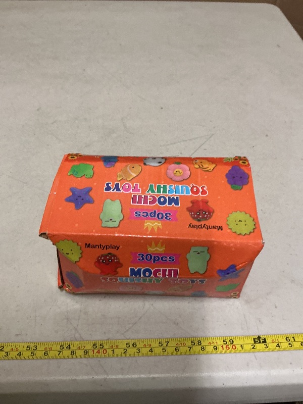 Photo 1 of 30 Pack Squishy Toys, Kawaii Squishies Party Favors for Kids 4-8 8-12 Treasure Box Toys for Classroom Birthday Xmas Gifts Goodie Bag Mini Animals Mochi Squishy Stress Relief Sensory Toys Random