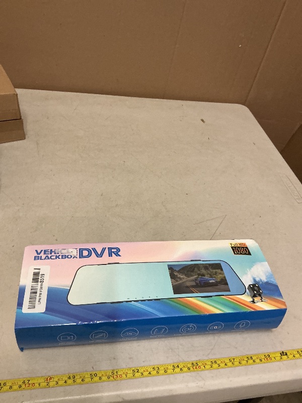 Photo 1 of 4.5” Mirror Dash Cam Front and Rear for Car,1080p Full Rear View Mirror Camera Dash Cam for Cars & Trucks,Dual Cameras with Parking Monitoring,Reversing Assistance,Loop Recording,G-Sensor,Night Vision