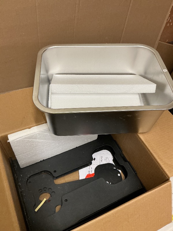 Photo 1 of 2.4 Gallon Elevated Large Dog Water Bowl with Full Metal Stand, 14.2" Raised Stainless Steel Bowl for Large Breed, Dog Feeding Station for Relief Joint Pressure, Easy to Clean, Indoor & Outdoor Uses