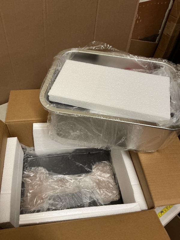 Photo 1 of 2.4 Gallon Elevated Large Dog Water Bowl with Full Metal Stand, 14.2" Raised Stainless Steel Bowl for Large Breed, Dog Feeding Station for Relief Joint Pressure, Easy to Clean, Indoor & Outdoor Uses