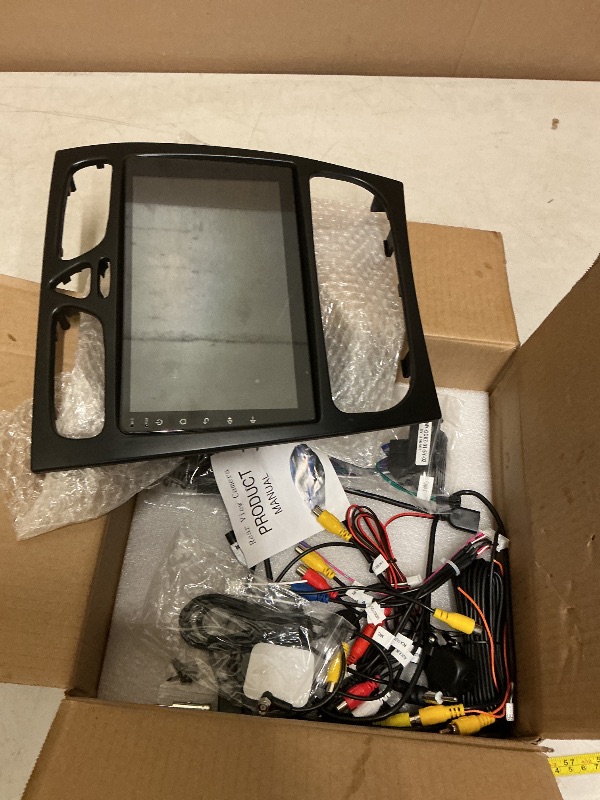 Photo 1 of [2G+64G] Radio for Mercedes Benz C Class W203 C200 C320 C350 CLK W209 S203 A209 2000-2005 (for 4 Doors), Android Touch Screen W203 Car Stereo with Carplay Android Auto