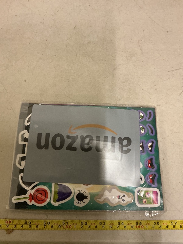 Photo 1 of 48 Sheets Halloween Make a Face Stickers for Kids, 16 Design Make Your Own Character Mix and Match Stickers Sheets Halloween Party Favor