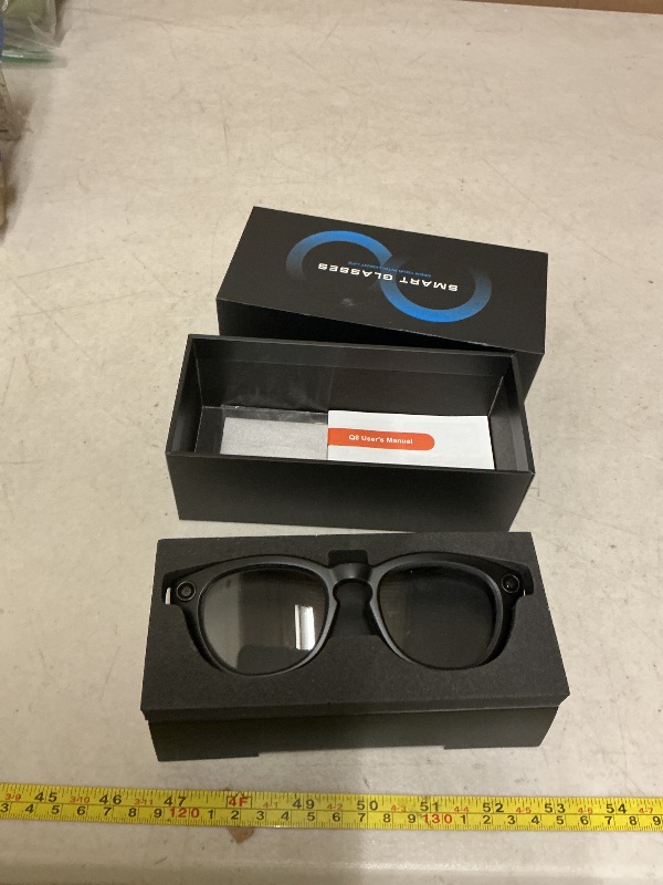 Photo 1 of [2025 Upgraded] AI Smart Glasses with 4K Camera – Standalone Bluetooth Video Glasses with Audio, Real-Time Translation, Auto-Tint Lenses, 32GB Storage – No WiFi Needed for Travel, Outdoor & Daily Wear