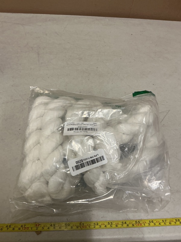 Photo 1 of 6 Pack White Cheesecloth Table Runner 10FT Long Boho Gauze Table Runner Rustic Sheer Runner for Wedding Bridal Baby Shower Birthday Party Table Decor Thanksgiving Christmas Decorations