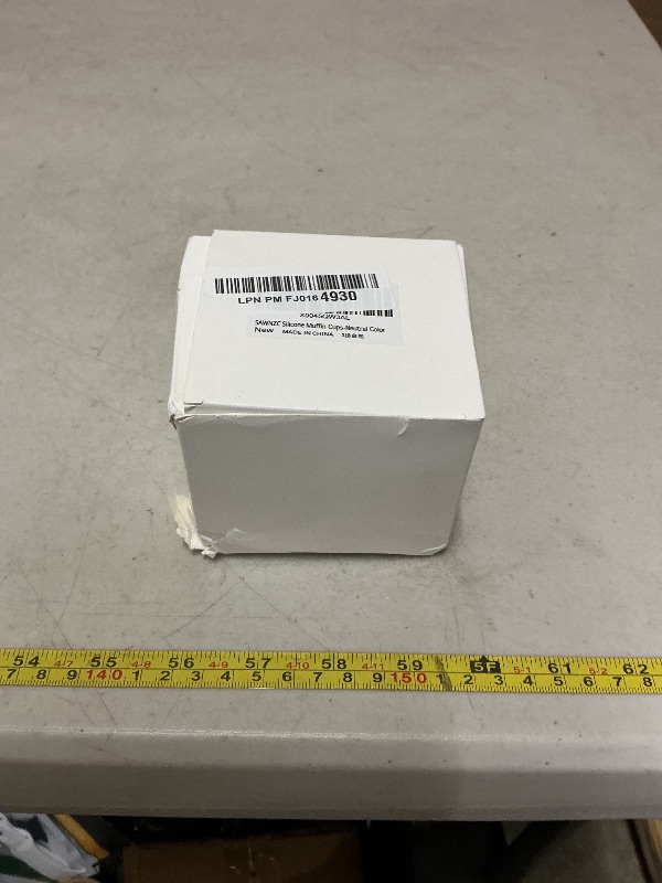 Photo 1 of 24Pack Silicone Muffin Cups, Reusable Cupcake Liners Molds for Baking, 3 Shapes Lunch Box Bento Dividers-Round, Square, and Rectangular (Neutral Colors, Regular Size)