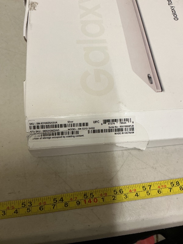 Photo 1 of *DAMAGED BOX** Samsung Galaxy Tab A9+ Plus 11” 64GB Android Tablet, Big Screen, Quad Speakers, Upgraded Chipset, Multi Window Display, Slim, Light, Durable, Kids Friendly Design, US Version, 2024, Silver