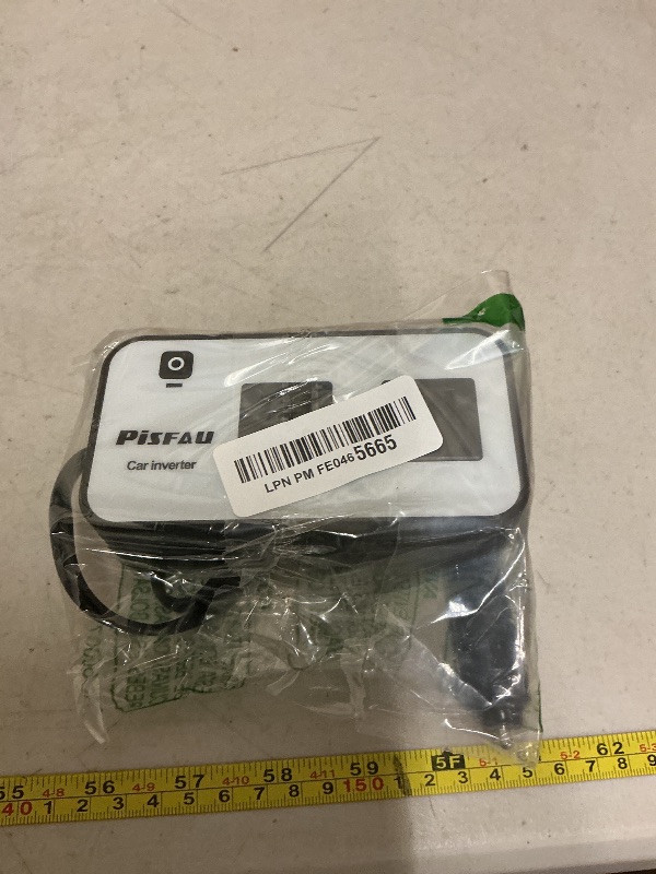 Photo 1 of 200W Car Power Inverter, PiSFAU DC 12V to 110V AC Car Plug Adapter Outlet with [20W USB-C] /USB-Fast Charger(18W) / 4.8A Dual USB/car Charger for Laptop