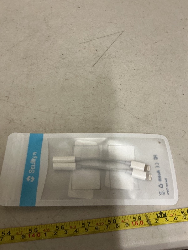 Photo 1 of [Apple MFi Certified] 2 Pack Lightning to 3.5 mm Headphone Jack Adapter, iPhone Aux Adapter Converter Dongle Audio Cable Compatible with iPhone 14 13 12 11 X XS 8 7