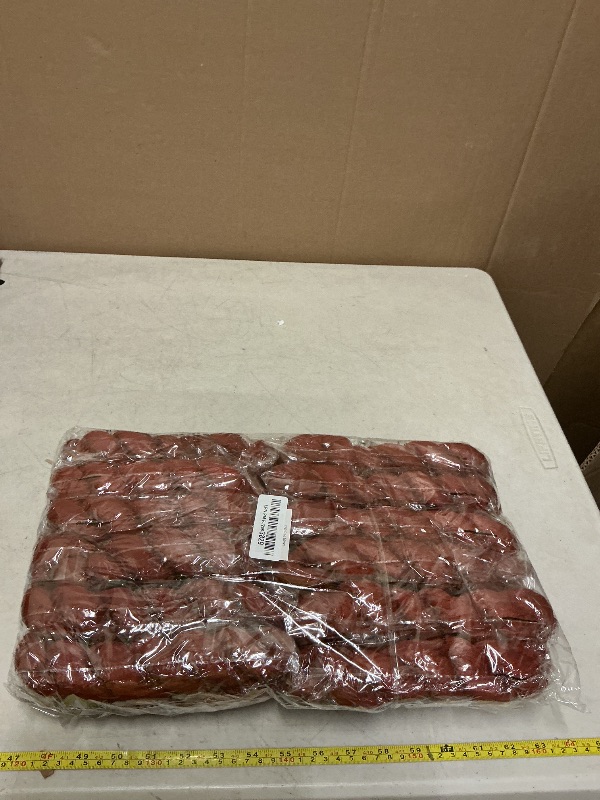 Photo 1 of 12 Pack Cheesecloth Table Runner, Runner Gauze Boho Wedding Decor Romantic Table Runner for Wedding Birthday Party(35" x 118") (Terracotta)