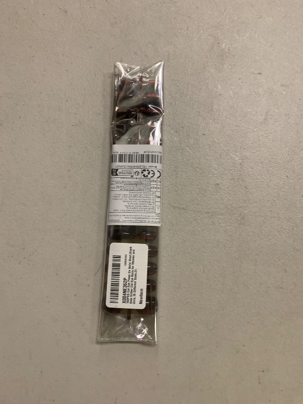 Photo 1 of 150PCS Cat Eye Press On Nails Short,Black Hole Glitter Cat Eye Nails for Women and Girls,15 Different Sizes,01.