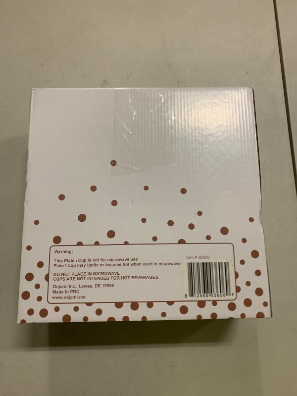 Photo 1 of 24 guest Complete Party Pack Rose Gold Polka Dot Foil Party Supplies Party Tableware Foil Paper Plates Napkins Straws, Table Covers for Weddings, Anniversary, Birthday