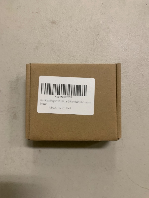 Photo 1 of 6-PackMini Vase Magnets for Fridge- 3D Plant Decor for Refrigerator, Kitchen, Office, Lockers - Cute Ceramic Fridge Magnets, Durable Home & Workplace Decoration