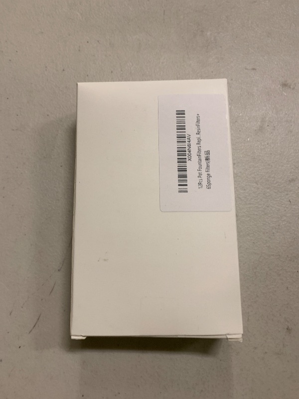 Photo 1 of 12Pcs Pet Fountain Filters Replacement Compatible with Meonlala 68oz/2L Cat Water Fountain(6 Sponge+6 Resin Filters)