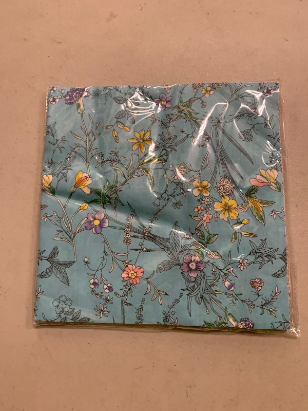 Photo 1 of 50pcs 10 x 10 inches Cotton Fabric Bundle Squares for Quilting Sewing, Precut Fabric Squares for Craft Patchwork