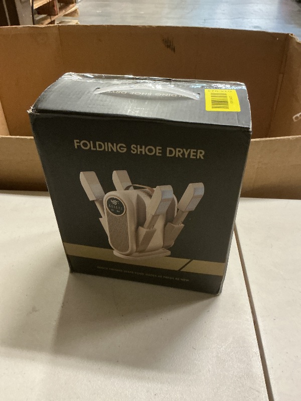 Photo 1 of 4-arms wet and dry dual-purpose shoe dryer Drying artifact with storage slots for aromatherapy tablets With free aromatherapy tablets