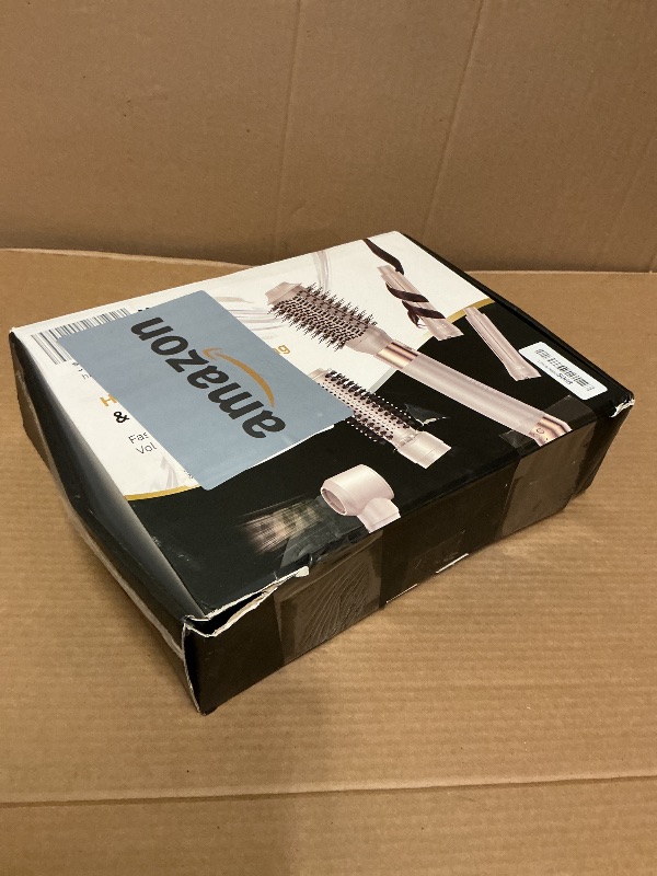 Photo 1 of 5 in 1 Hair Air Styler - Rotating Hair Dryer Brush 110000 RPM for Fast Drying & Hot-Air Automatic Wrap for Curling, Frizz-Free Blow Dryer Brush for Straightening Volumizing No Heat Damage