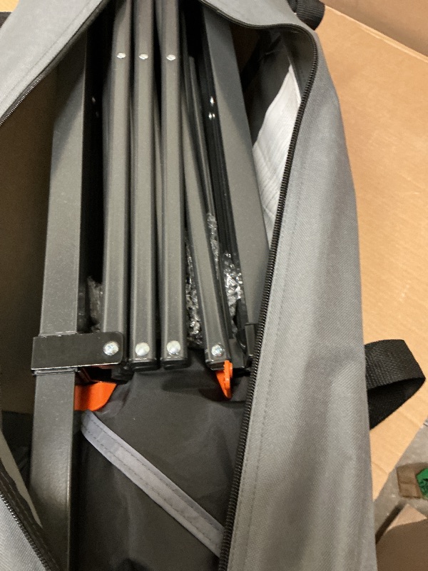 Photo 1 of 6x4ft Straight Leg Canopy with Adjustable Sun Wall 