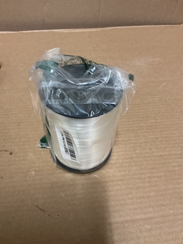 Photo 1 of 500 Yard Premium White Curling Ribbon for Gift Wrapping, Balloon Ribbon,Party Birthday Wedding Decoration,Art Crafts,Florist Flowe ?