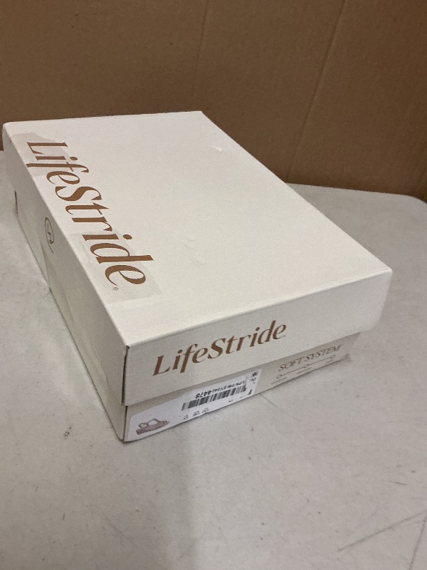 Photo 1 of LifeStride Womens Miami Wedge Sandal Platino Gold 8 W