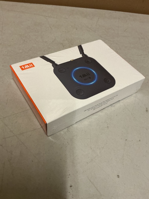 Photo 1 of [Upgraded] 1Mii Bluetooth 5.1 Receiver, Long Range HiFi Bluetooth Audio Adapter w/ 3D Surround aptX HD Low Latency, Optical RCA AUX 3.5mm Coaxial for Home Stereo System - B06Pro Grey