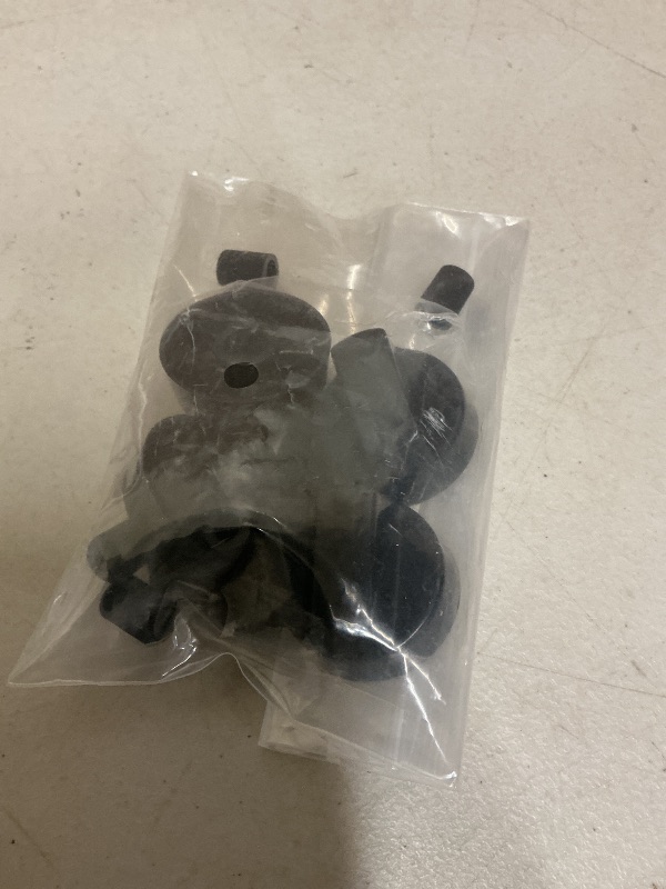 Photo 1 of 4 Pack Black Control Knobs with Replacement for 12 Adapters, Stove Knobs Replacements, Upgrade Knobs, Wide Application for for Oven Stove Range