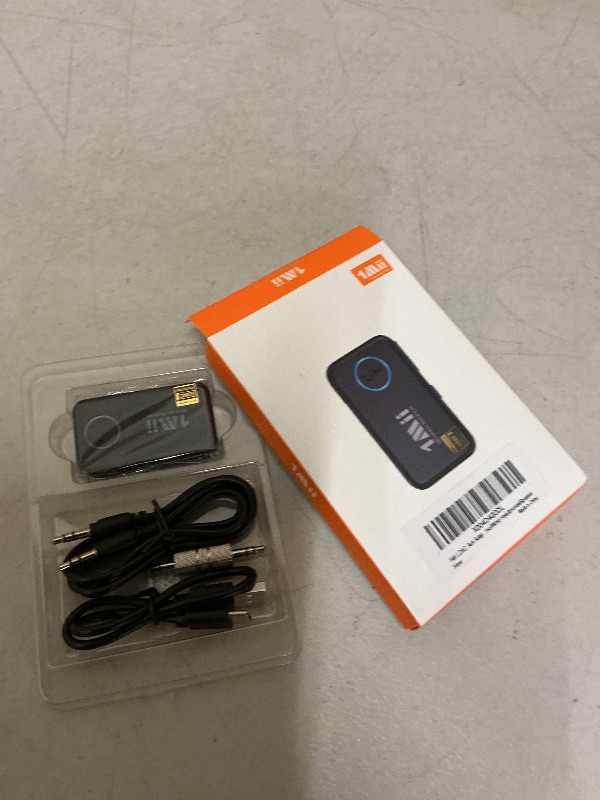 Photo 1 of 1Mii LDAC Bluetooth Aux Adapter for Car, Wireless Bluetooth 5.3 Receiver with Volume Control, 10H Battery Life, Hands Free Calls, Use in Car/Home Stereo/Wired Headphones/Speaker