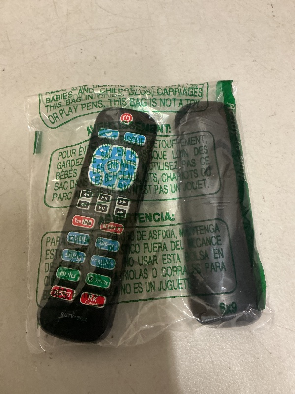 Photo 1 of (Pack of 2) Remote Control Only for TCL Onn Hisense Sharp Philips Westinghouse Insignia Element TLC Roku Smart TV Ruko Ruku Roko Remotes Replacement, Black