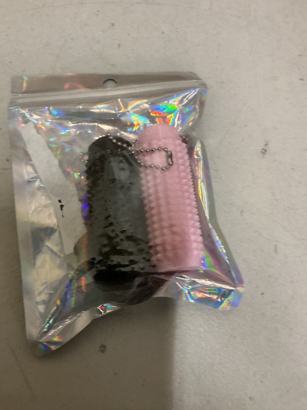 Photo 1 of 2Pcs Little Ouchies Pain Fidget, Fidget Toy for Adults, Hard Spiky Fidget Massage Keychain , 3D Printed Mini Pain Keychain Sensory Toy ,Novelty Gifts for Friends ?Pink Black?